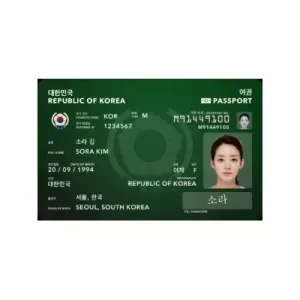 Buy South Korean ID Cards