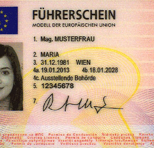 Austrian Driver’s License