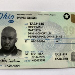 Buy Ohio Driver’s License and ID Card Online