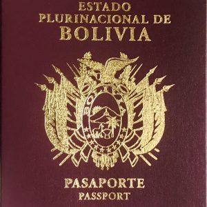 Buy Real Passport of Bolivia