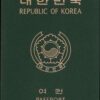 Real Passport of South Korea